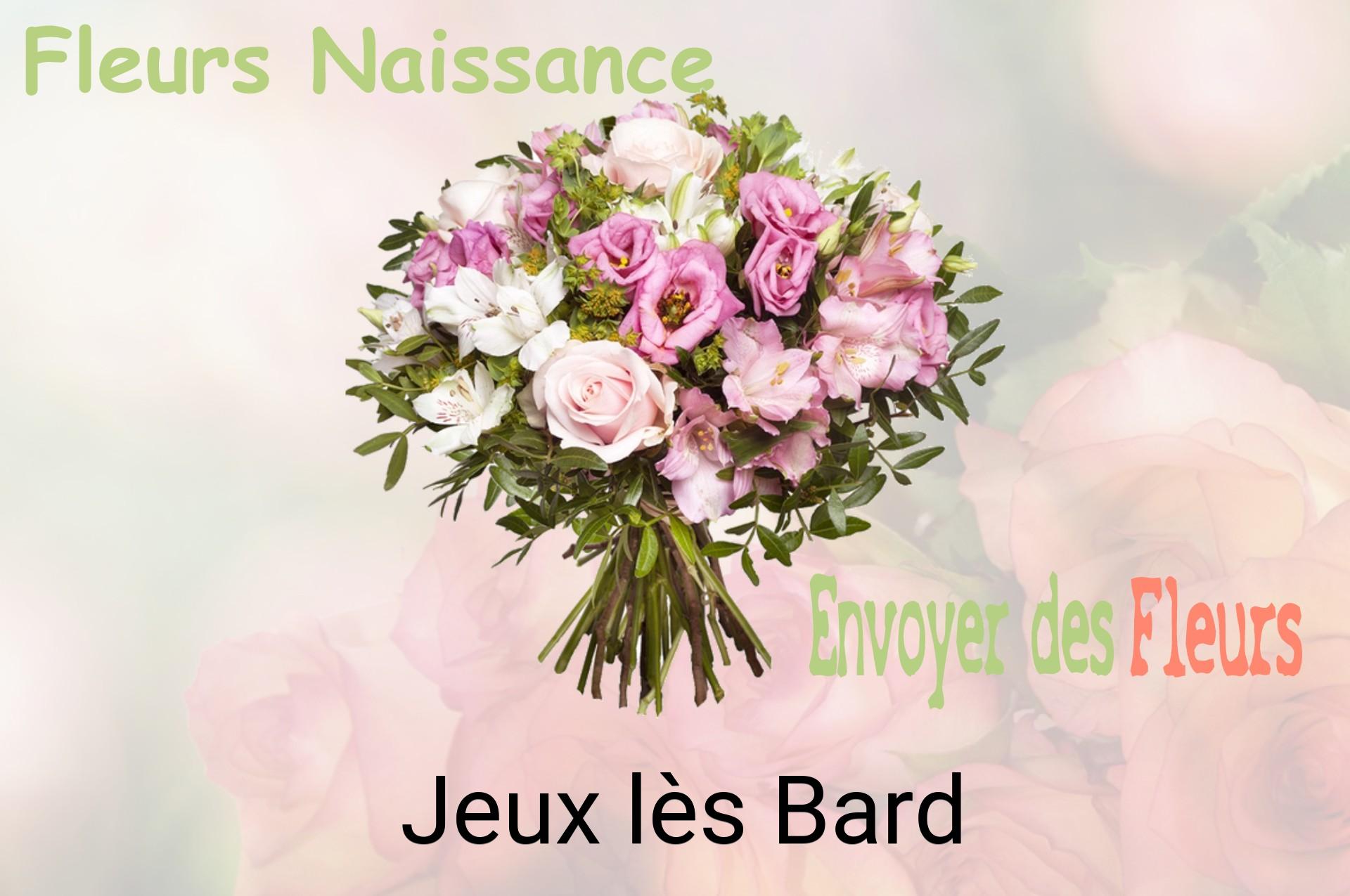 Bouquet de fleurs de naissance livré à Jeux-lès-Bard