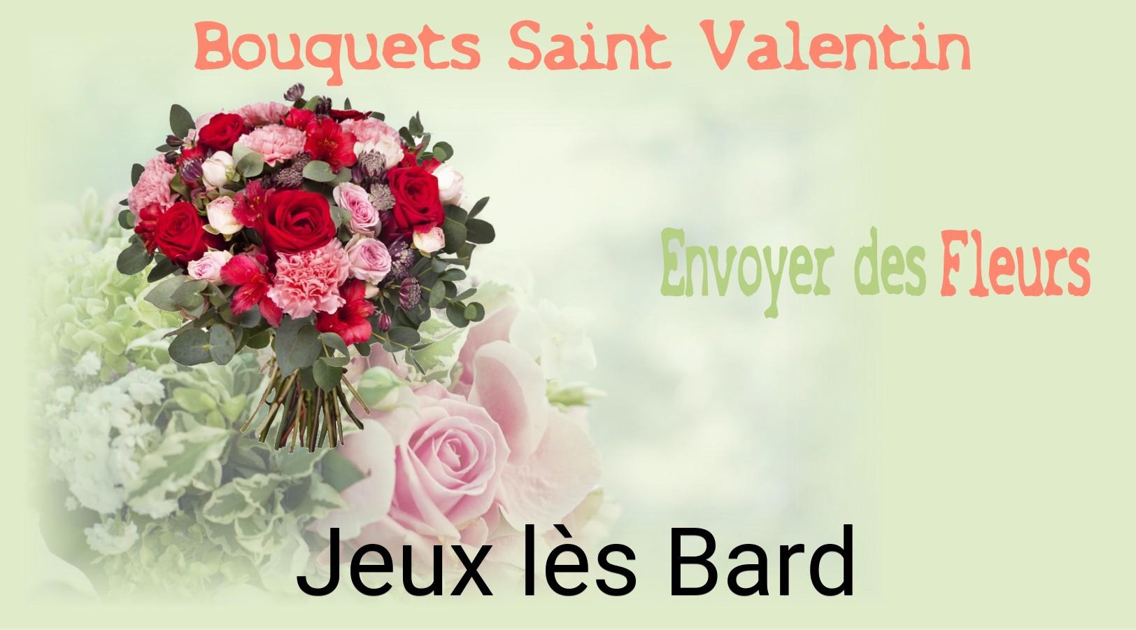 Roses de Saint-Valentin livrées à Jeux-lès-Bard